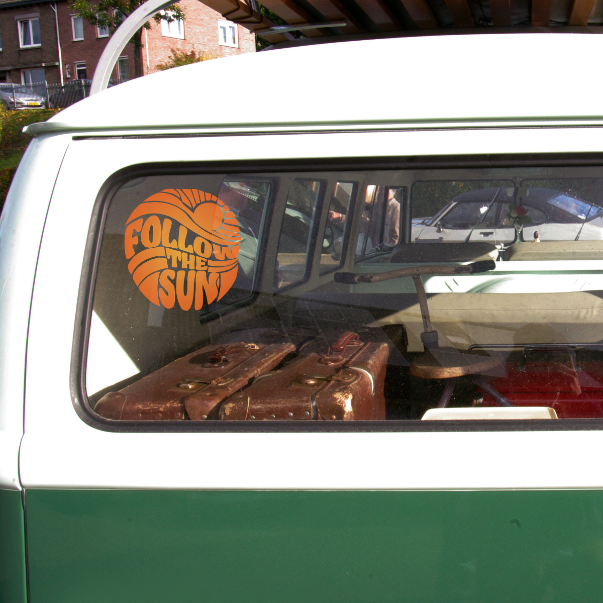 Follow the Sun Sticker