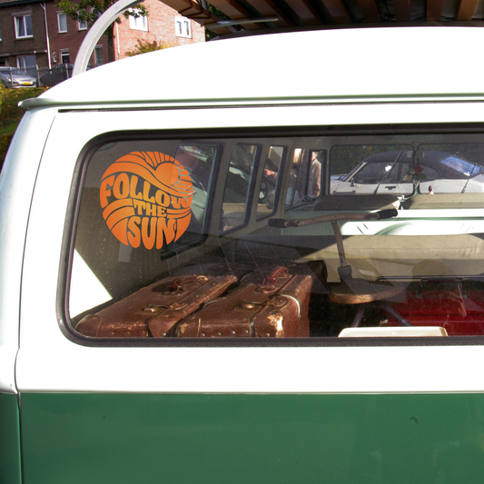 Follow the Sun Sticker
