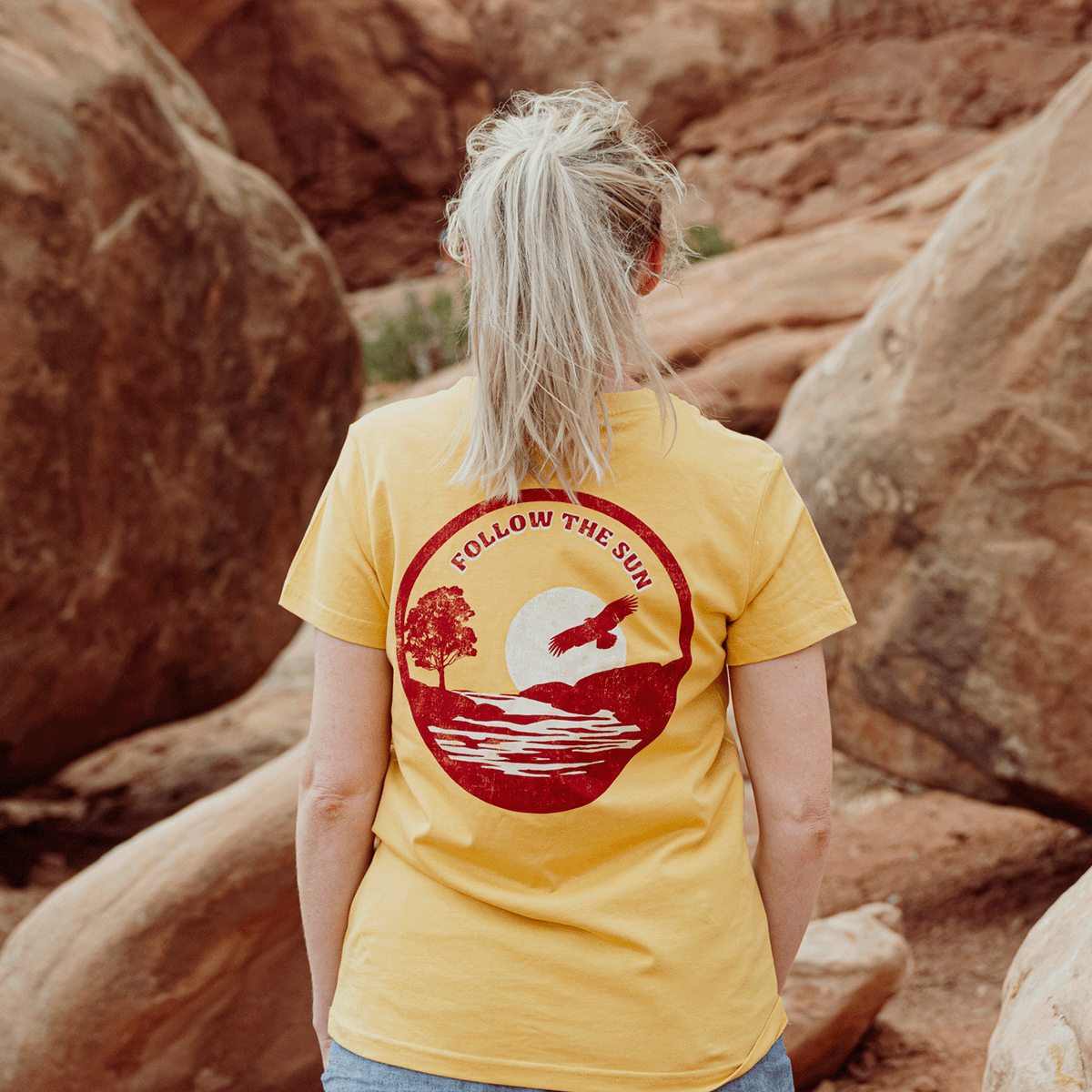 Follow the Sun Womens Tee