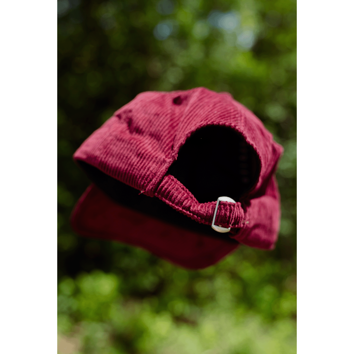 Follow The Sun Corduroy Maroon Cap